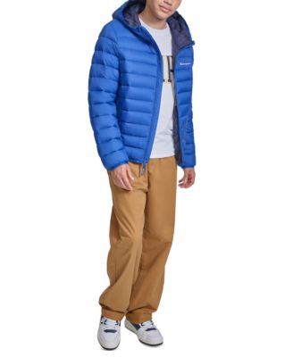 Men's Performance Quilted Hooded Jacket