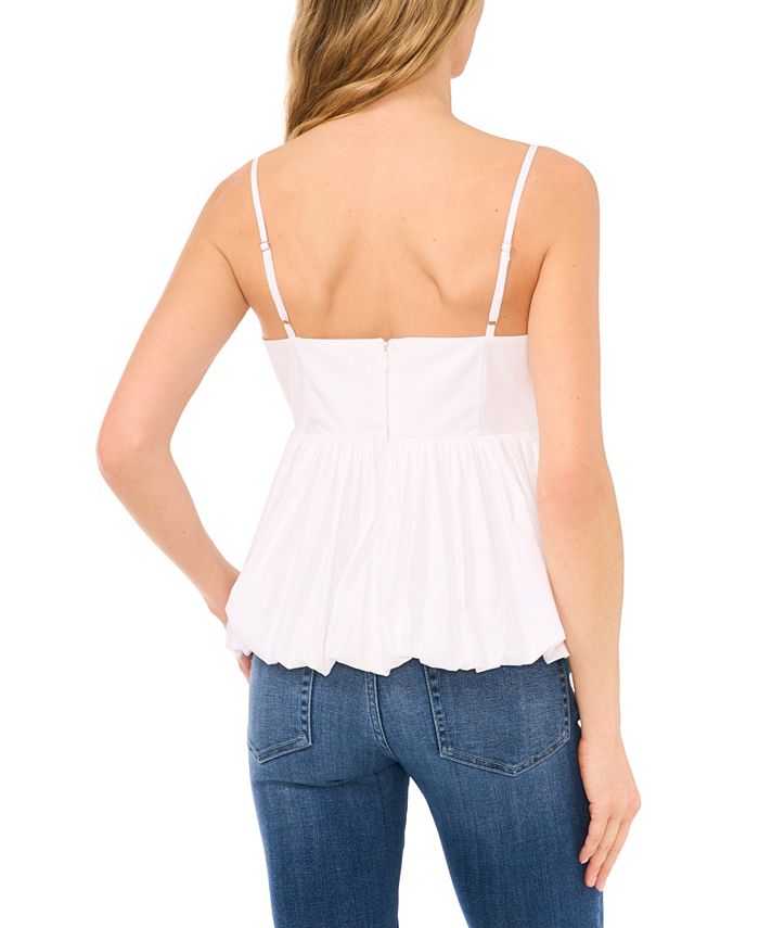 CeCe Women's Bubble Hem Tank Top Macy's