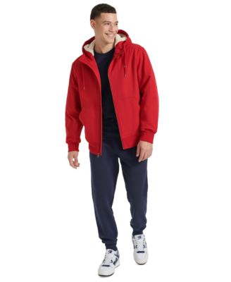 Men's Sport Shell Hooded Zipper Jacket 