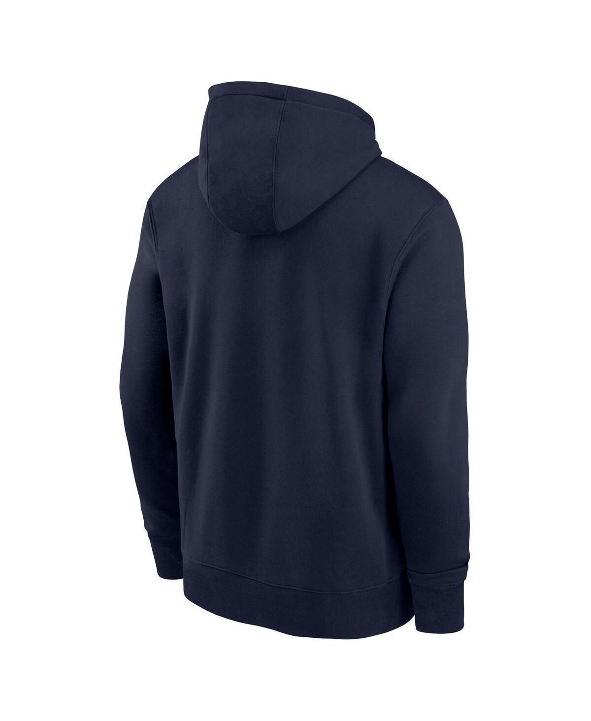 Nike Men'sPumas Club Pullover Hoodie - Navy