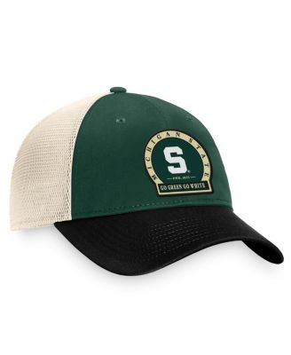 Men's Green Michigan State Spartans Refined Trucker Adjustable Hat