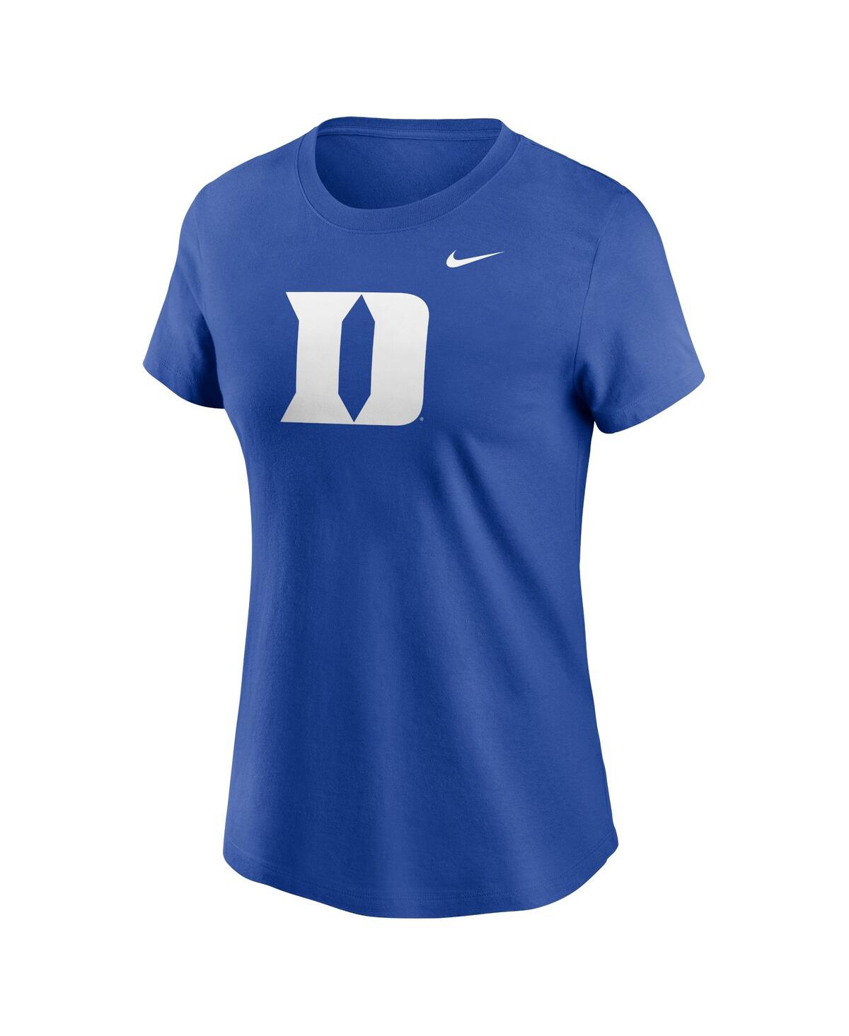 Nike Women'sDuke Blue Devils Primetime Evergreen Logo T-Shirt - Royal