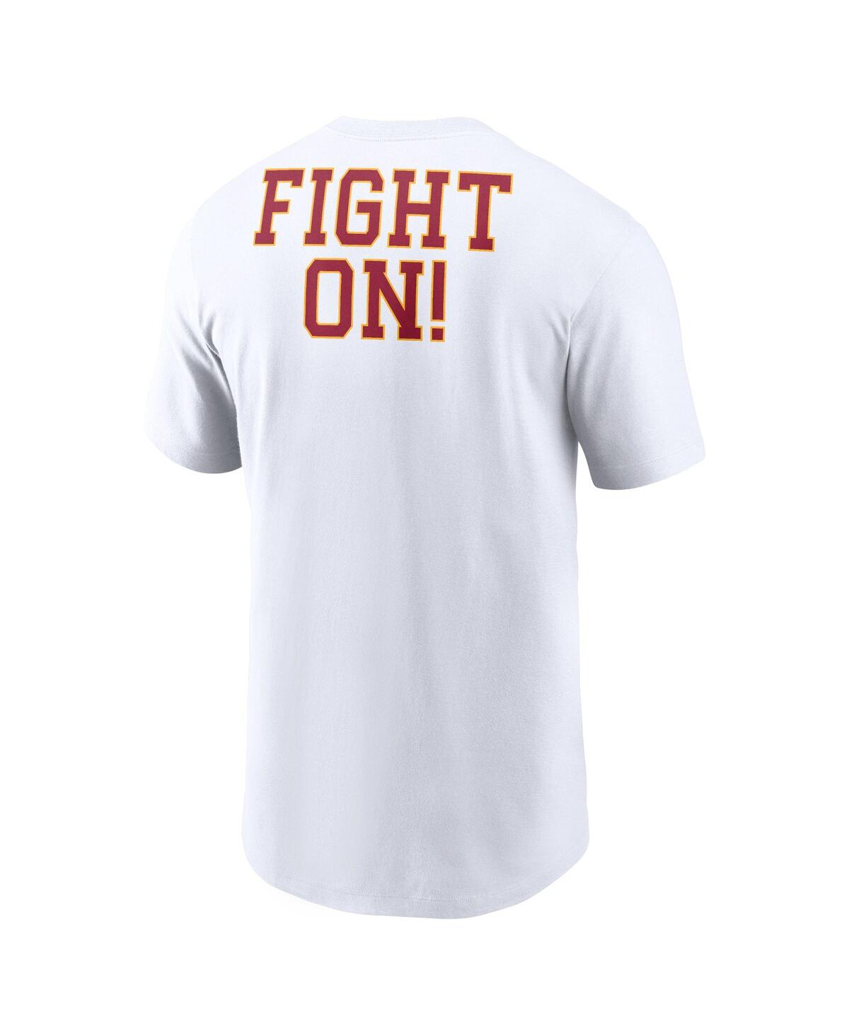 Nike Men'sUsc Trojans Blitz 2-Hit T-Shirt - White