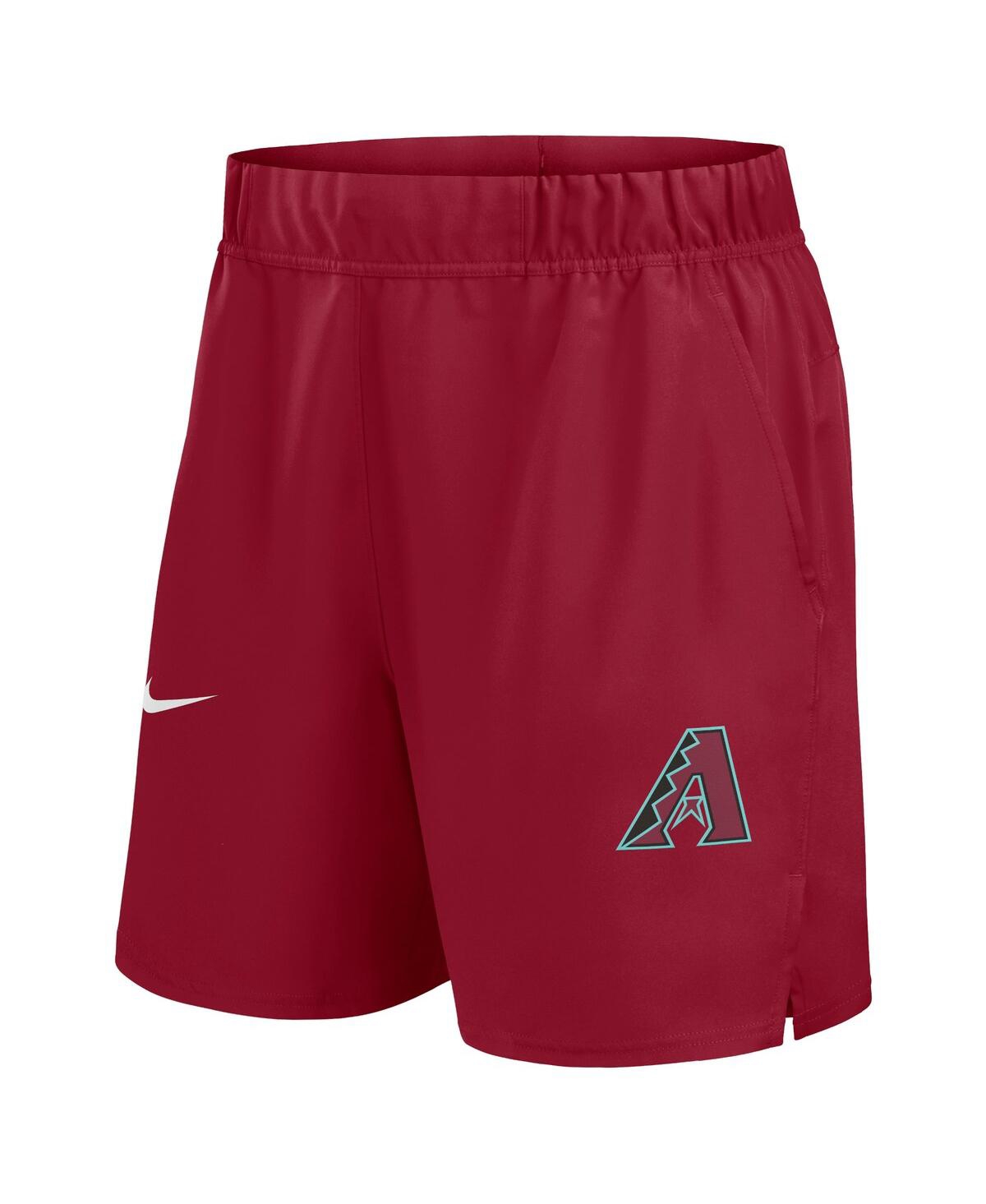 Nike Men'sArizona Diamondbacks Woven Victory Performance Shorts - Red