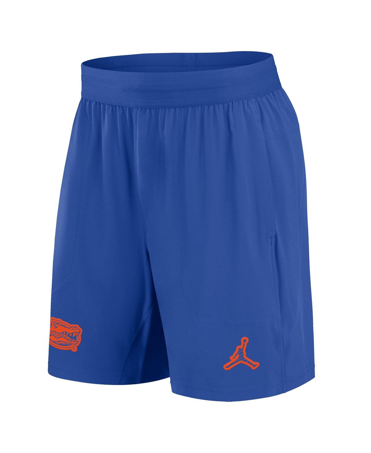 JORDAN MEN'S ROYAL FLORIDA GATORS 2024 SIDELINE PERFORMANCE SHORTS 