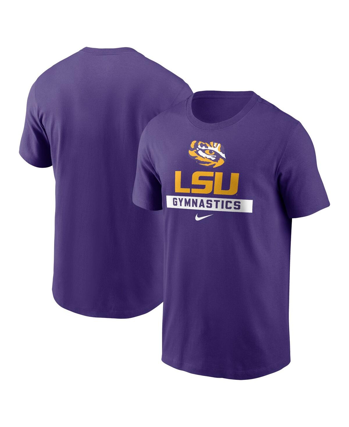 Nike Men's Purple Lsu Tigers Gymnastics T-shirt In Purple