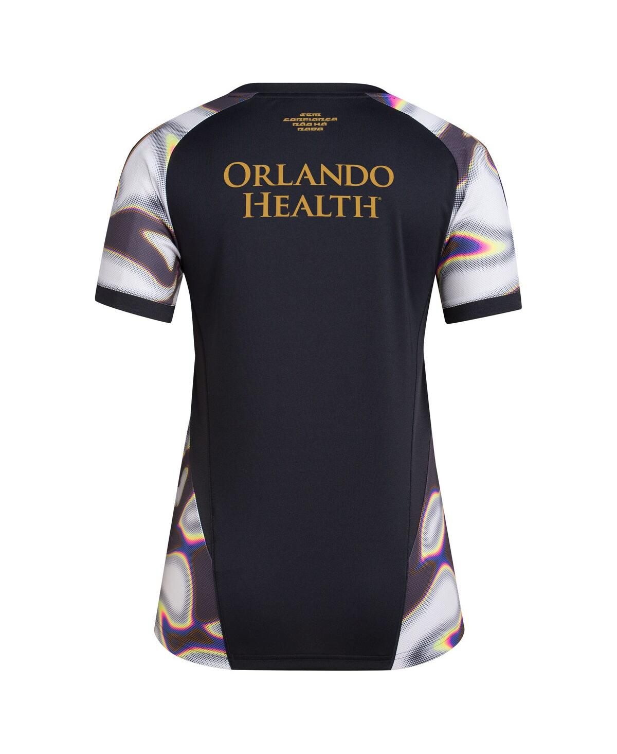 Adidas Women'sOrlando City Sc 2024 Pride Pre-Match Top - Black
