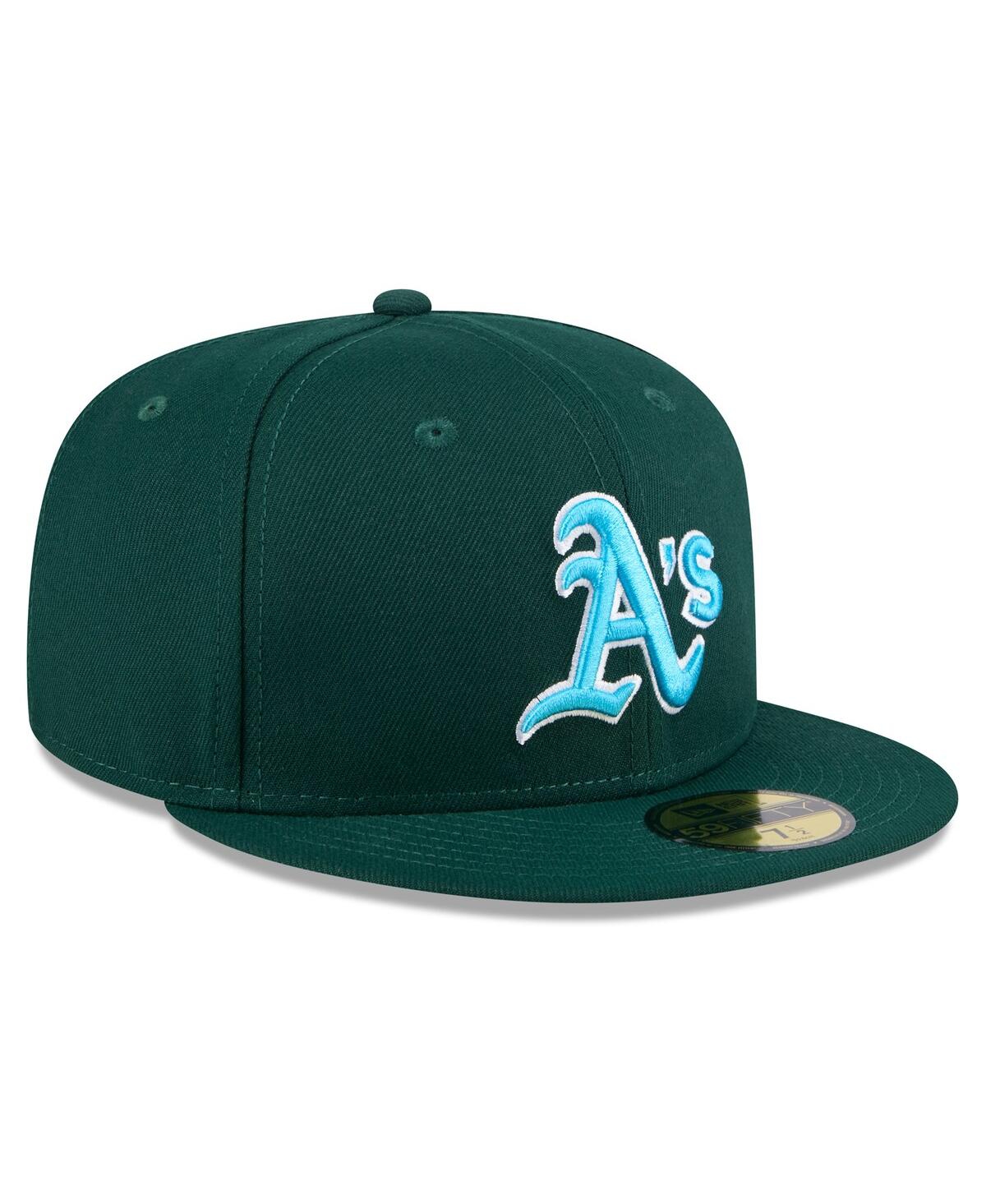 New Era Men'sOakland Athletics 2024 Father's Day 59FIFTY Fitted Hat - Green