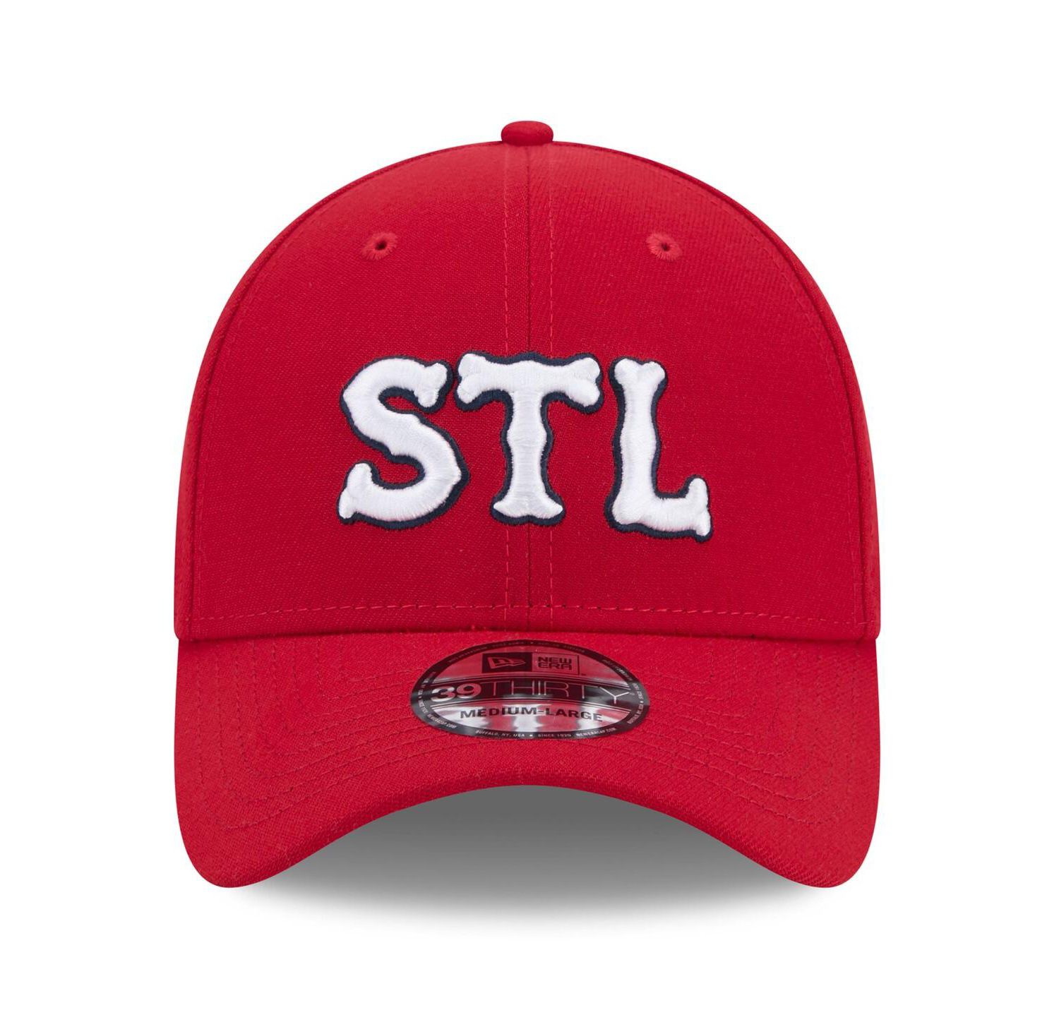 Men's Red St. Louis Cardinals 2024 City Connect 39THIRTY Flex Hat