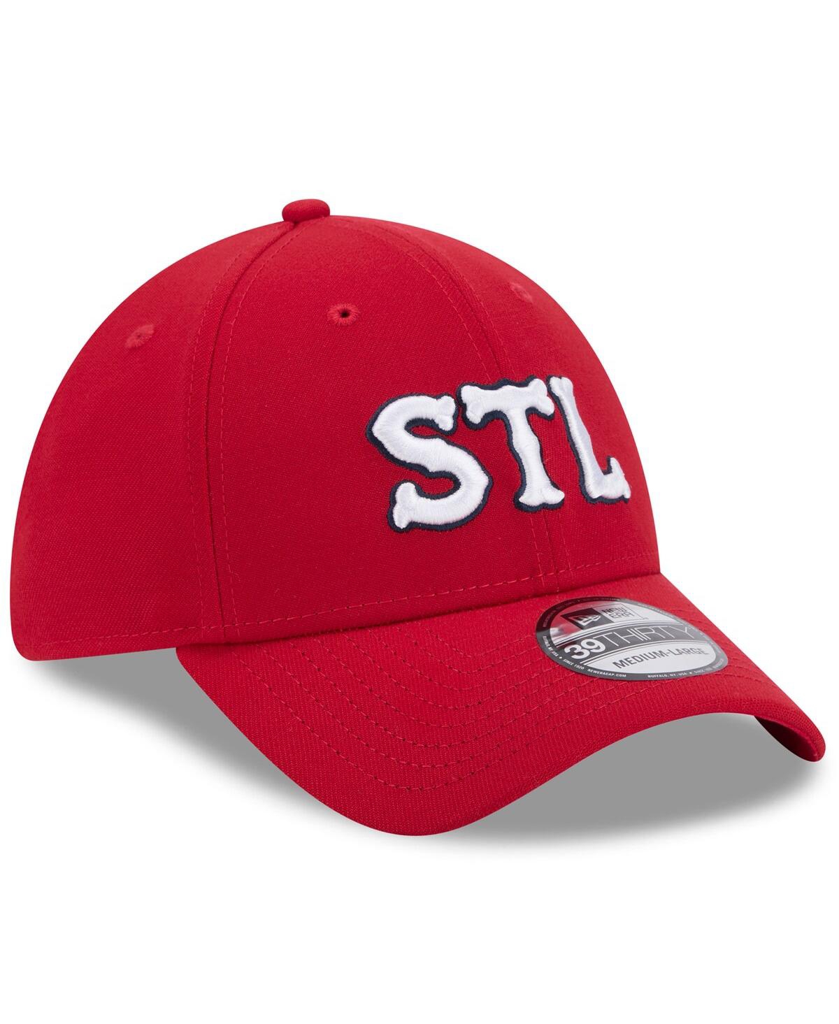 New Era Men's Red St. Louis Cardinals 2024 City Connect 39thirty Flex Hat In Red