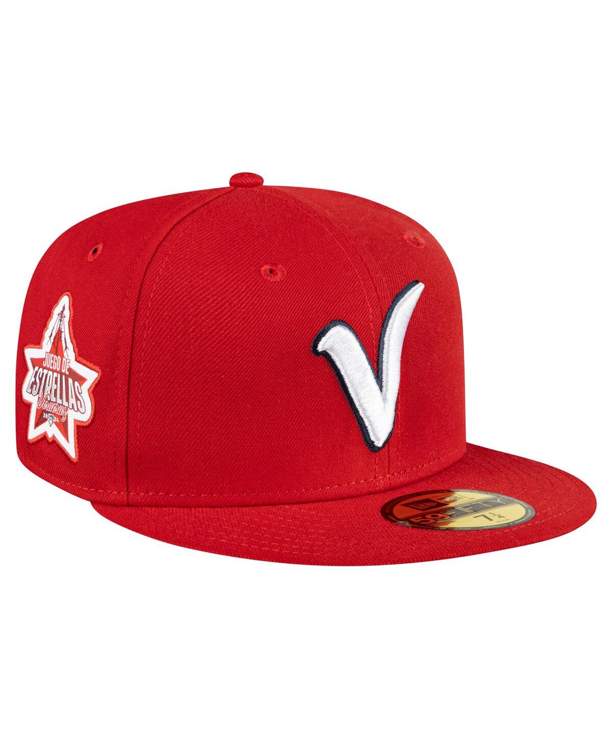 Men's Red Veracruz Aquilas Mexico League on Field 59FIFTY Fitted Hat - Red