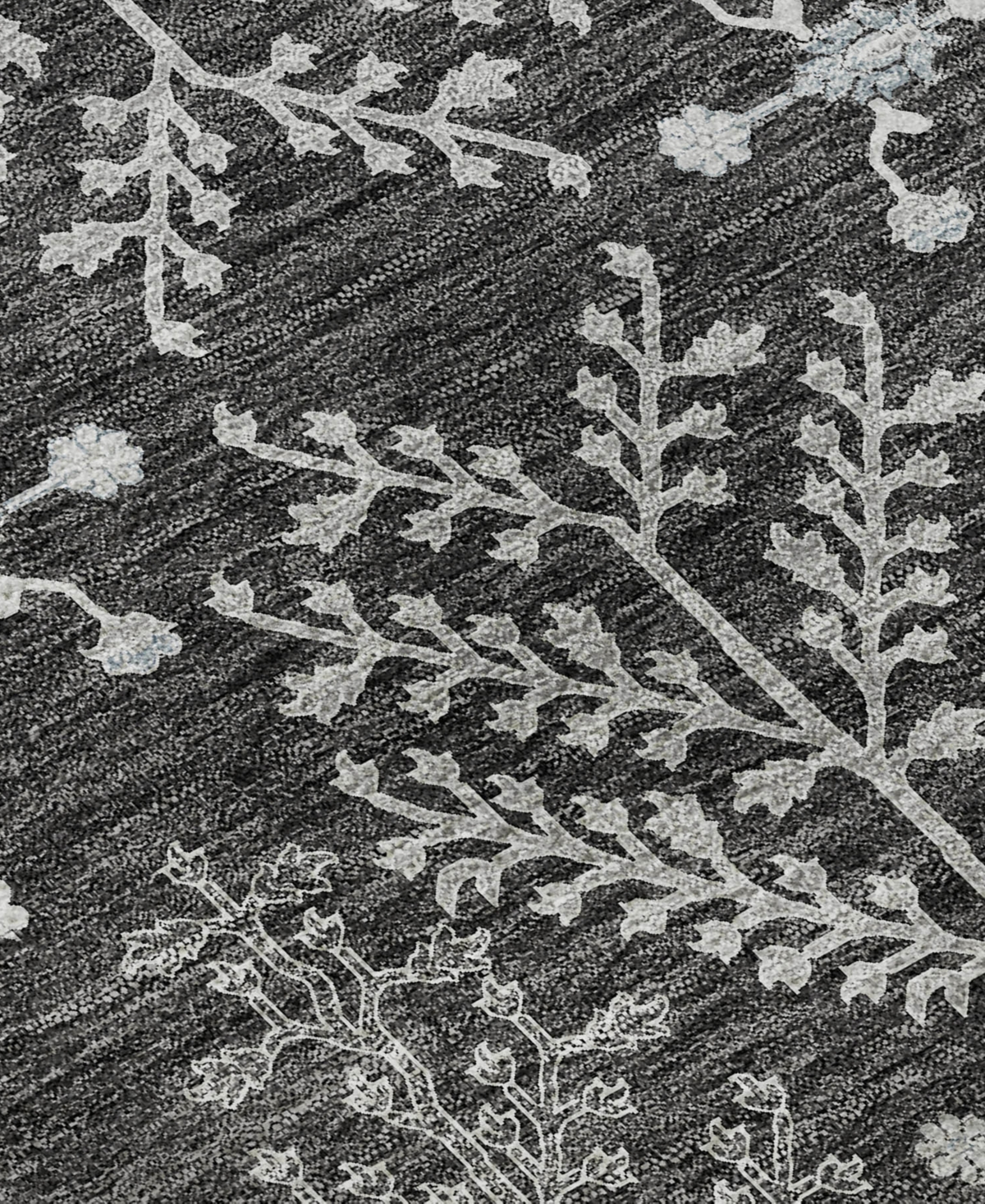 Dalyn Hatay Washable Hy9 9'x12' Area Rug In Charcoal