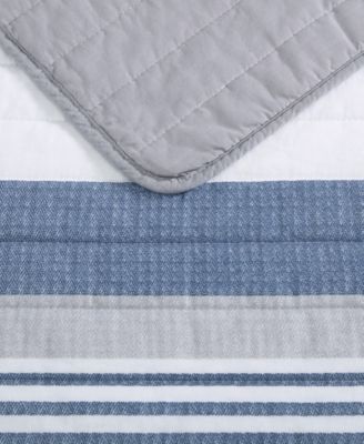 Fairwater Reversible 2 Piece Quilt Set, Twin