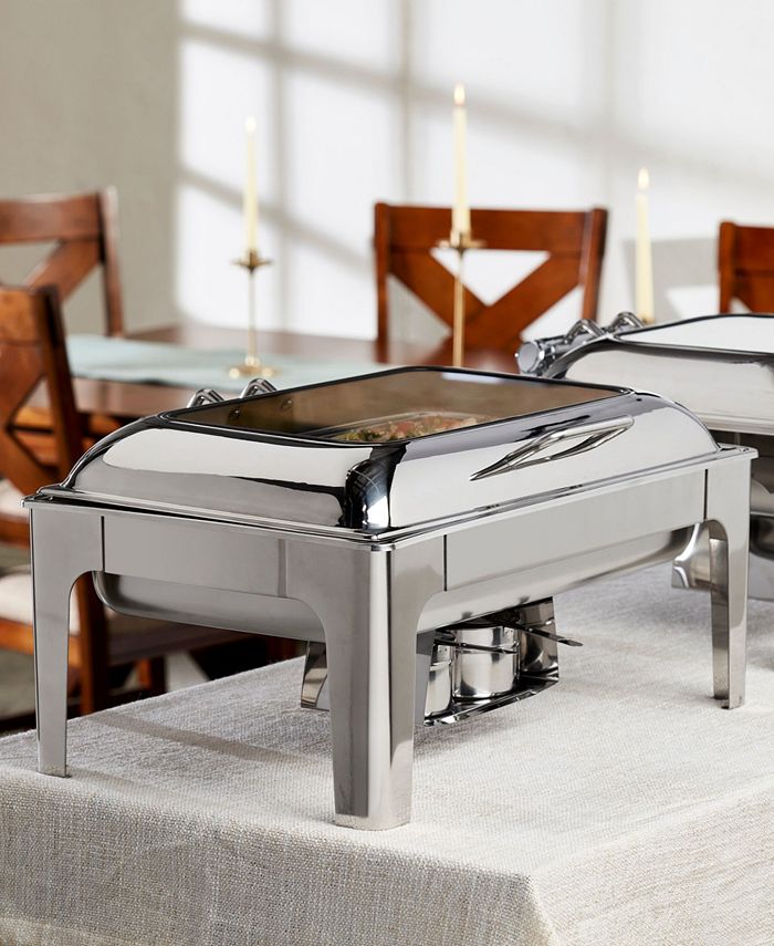 Denmark Celebrations by 9.5Qt Stainless Steel Rectangular Chafing Dish