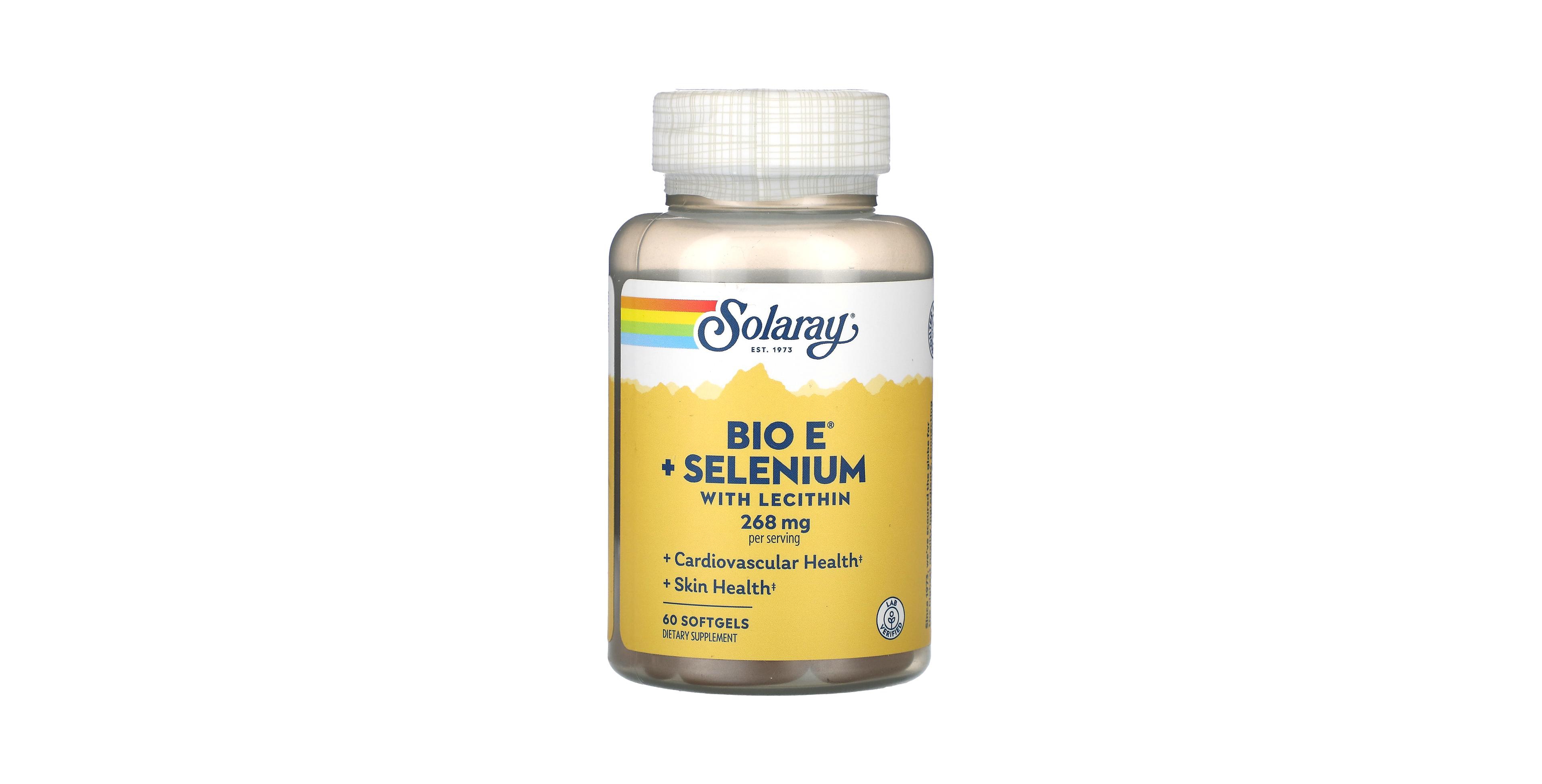 Solaray Bio E + Selenium with Lecithin