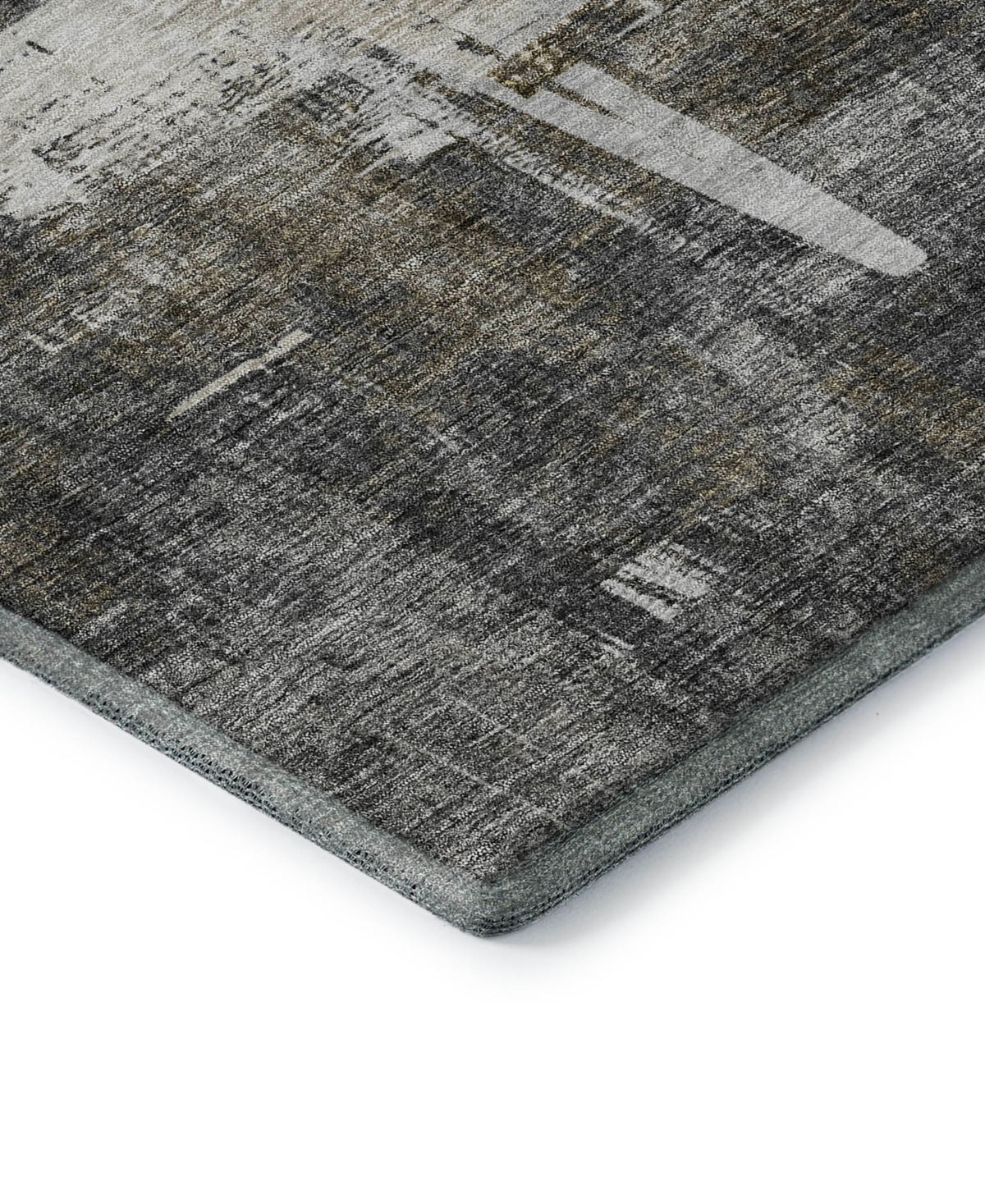 Dalyn Trevi Washable Tv18 10'x14' Area Rug In Gray