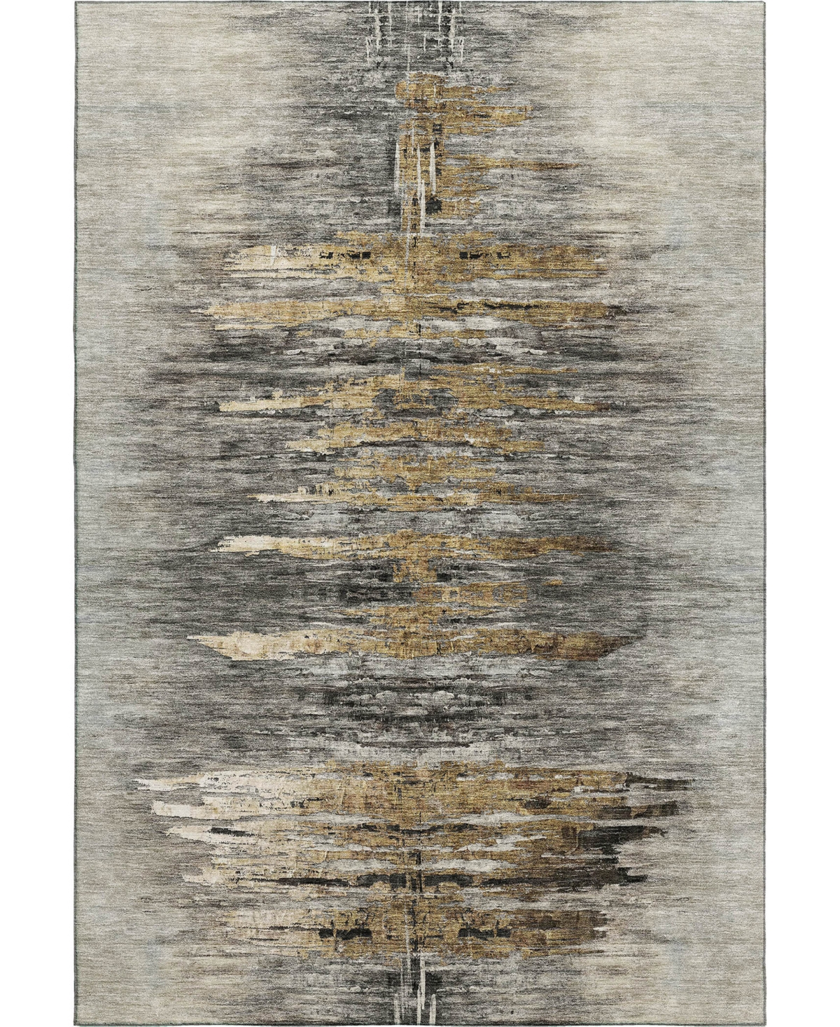 Dalyn Trevi Washable Tv14 2'6"x3'10" Area Rug In Gray