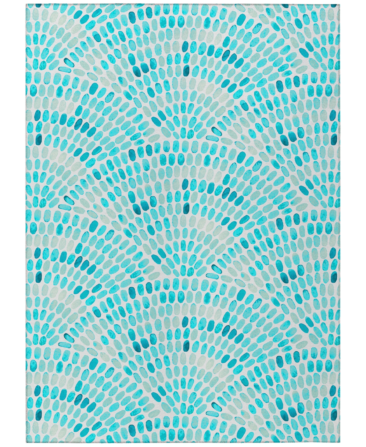 Dalyn Seabreeze Sz7 5'x7'6 Area Rug In Teal