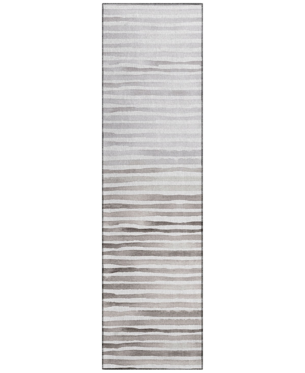 Dalyn Seabreeze Sz8 2'3x7'6 Runner Area Rug In Gray