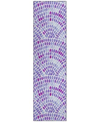 Seabreeze Washable SZ7 2'3x7'6 Runner Area Rug