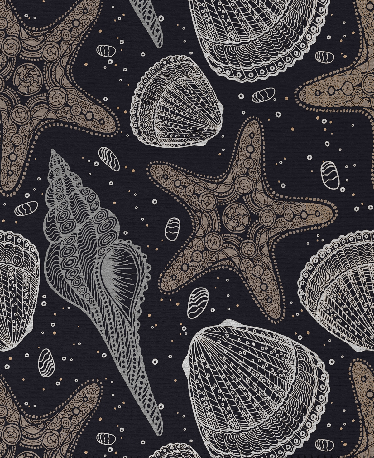 Dalyn Seabreeze Sz4 10'x14' Area Rug In Black