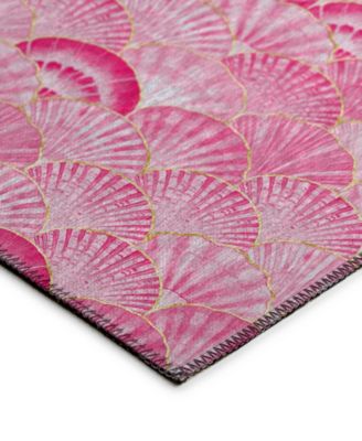 Seabreeze Washable SZ2 2'3x7'6 Runner Area Rug