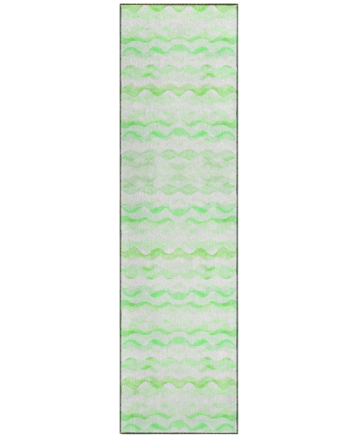 Dalyn Seabreeze Sz16 2'3x7'6 Runner Area Rug In Green