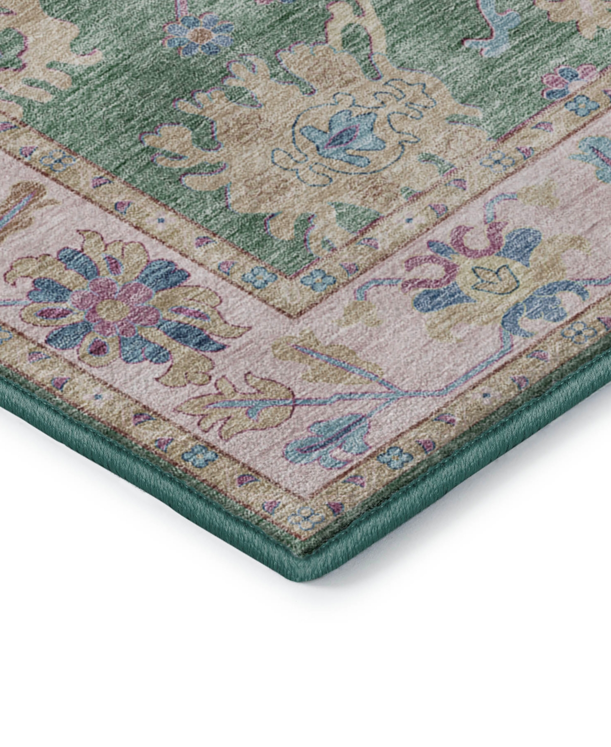 Dalyn Hatay Washable Hy7 8'x10' Area Rug In Lime