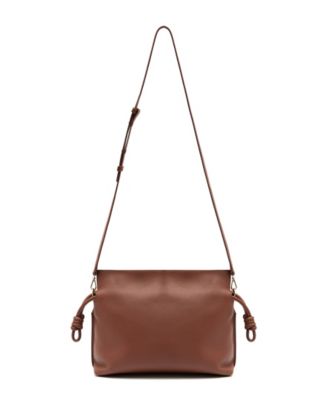 Midi Emma Leather Top Handle Crossbody Bag