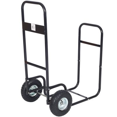 Multipurpose Firewood & Heavy-Duty Cart with 200lb Capacity