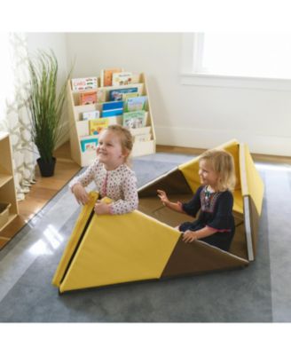 SoftZone Camp, Canoe and Tumble Too, Chocolate/Yellow