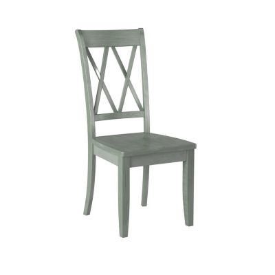 Casual Buttermilk Finish Side Chairs - Set of 2