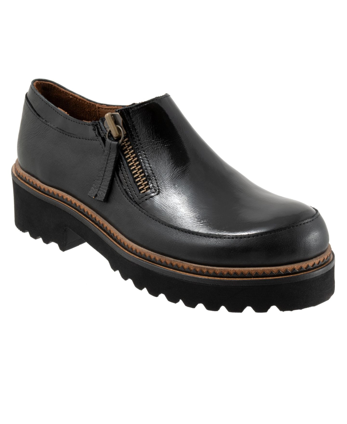 Женские туфли Bueno Amelia Loafer, цвет: Чёрный лаковый — фото 1