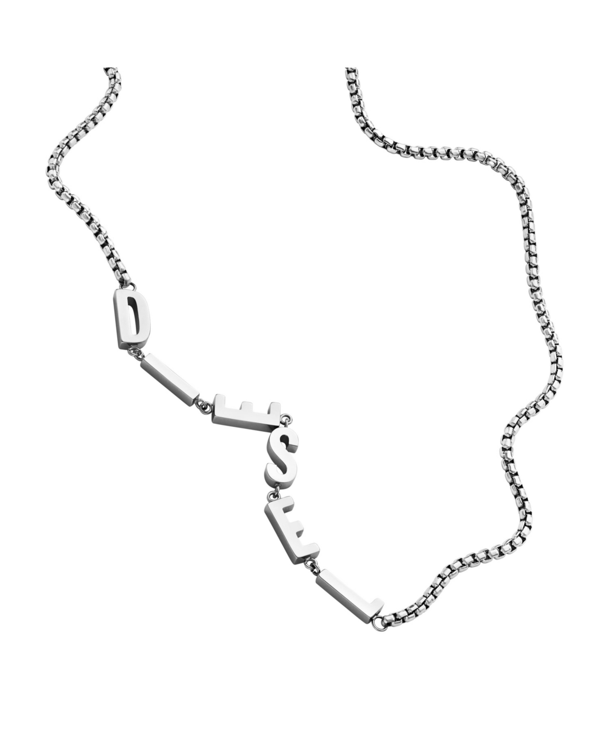 Men's Stainless Steel Chain Necklace, DX1491040 - Silver