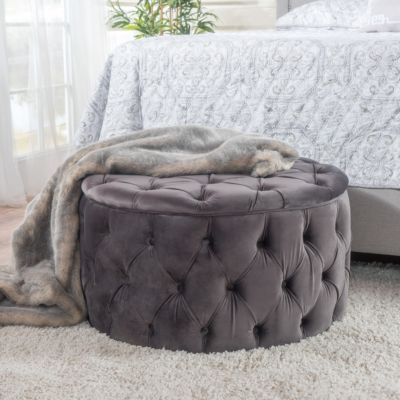 Plush & Multipurpose Footstool Comfort, Style, Durability
