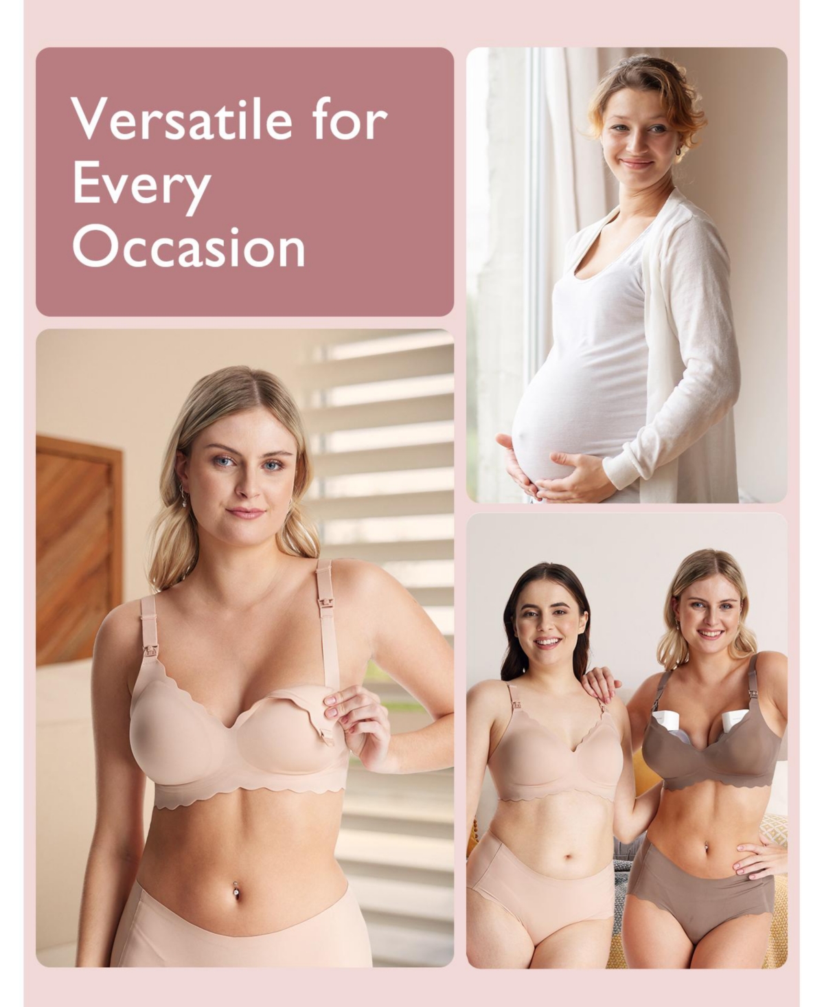 Momcozy Maternity Jelly strip nursing bra YN46