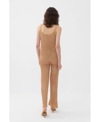 Women's Mesh Knit Pants