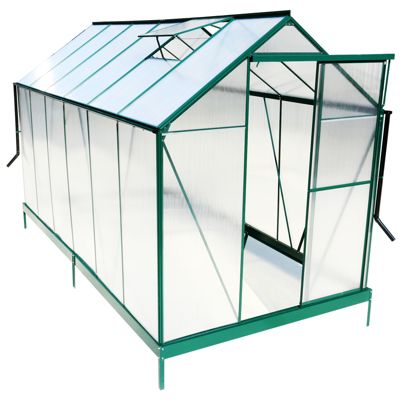 Premium Aluminum Greenhouse for Plant Growth & Ventilation