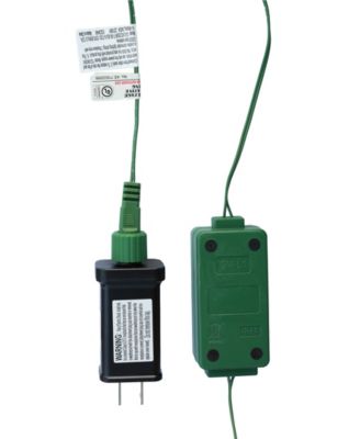 7.5ft Pre Lit Green Slim Fir Artificial Christmas Tree with 350 strawberry Lights,9 Functional Warm White Multi color, remote controller