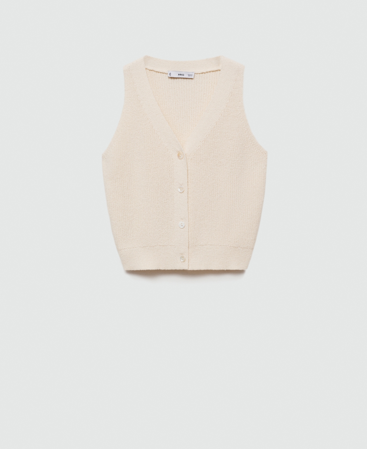 Mango Women's Ribbed Jersey Jacket