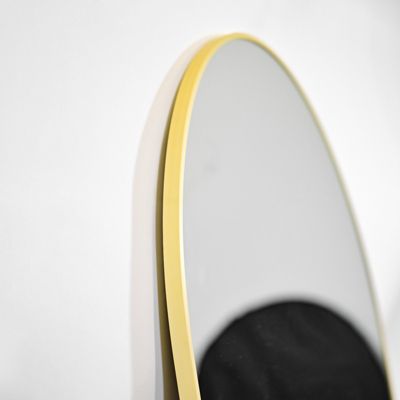 Arched Wall Mounted Mirror 20"x30" in Gold