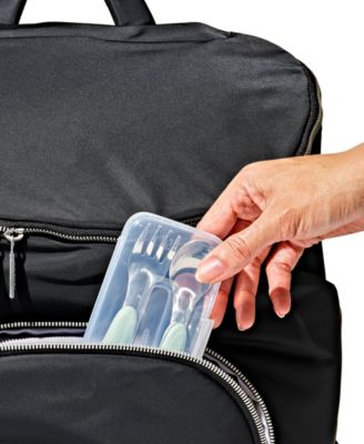 Tot On-The-Go 2 Pc Fork and Spoon Set