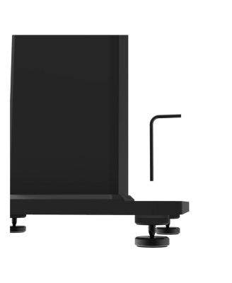 SX26 26" Tall Fillable Speaker Stands with Isolation Feet - Pair