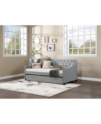 Twin Upholstered Trundle Daybed