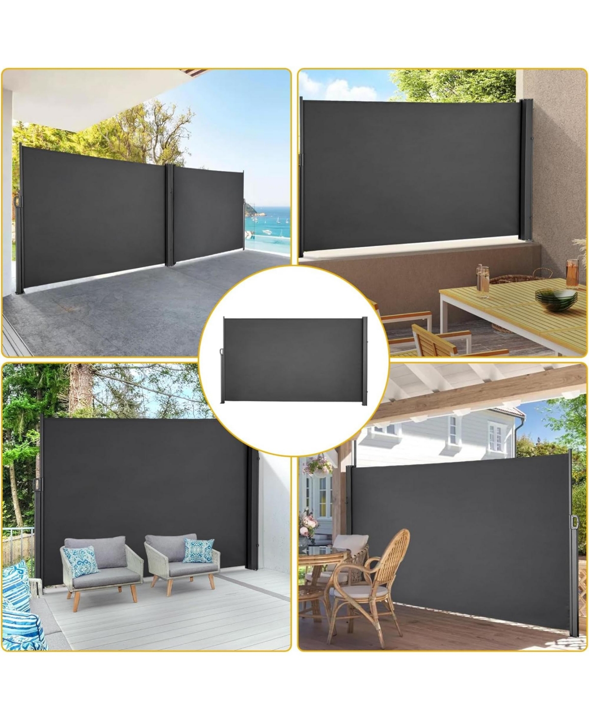 gaomon Retractable Side Awning 71