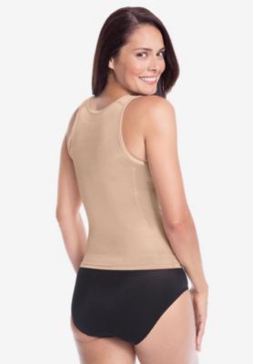 Plus Size Power Shaper Firm Control Wear-Your-Own-Bra Shaper Tank