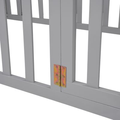 Streamdale Twin Size Wood Daybed Frame With Fence