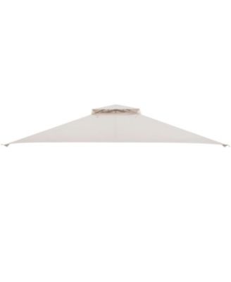 10 x 12 Feet Gazebo Replacement Top with Air Vent and Drainage Holes