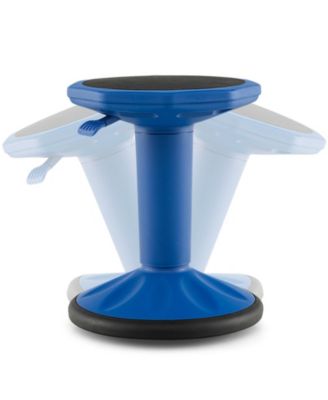 Adjustable Active Learning Stool Sitting Home Office Wobble Chair with Cushion Seat
