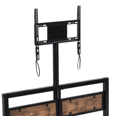 Streamdale Metal Platform Bed with Storage Drawers and Rotatable TV Stand